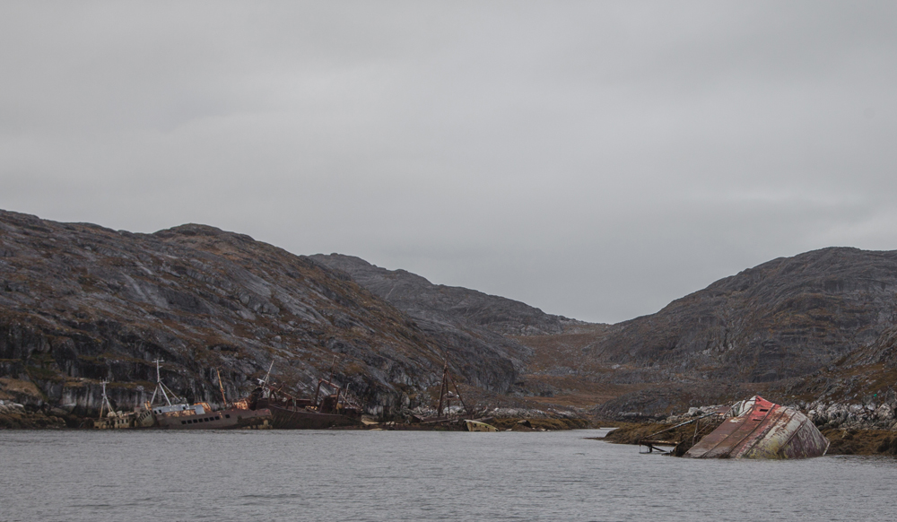 Ship Graveyeard Greenland September 2024 Jesper Rosenberg Grønland